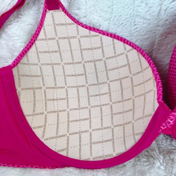 Victoria's Secret VS Pink Magenta Perfect Shape Push-up Bra - Picture 4 of 6